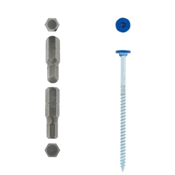 Purlin Screw Blue Hex Head